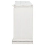 Drawer open showing storage space