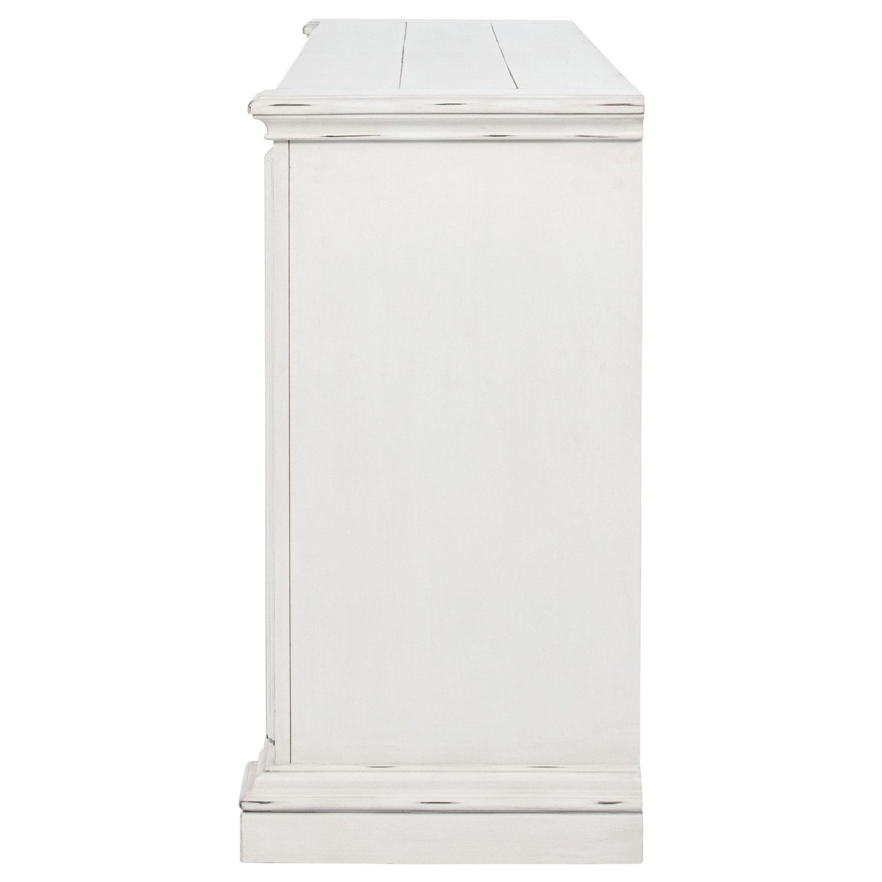Drawer open showing storage space