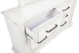 Full dresser view in bedroom setting