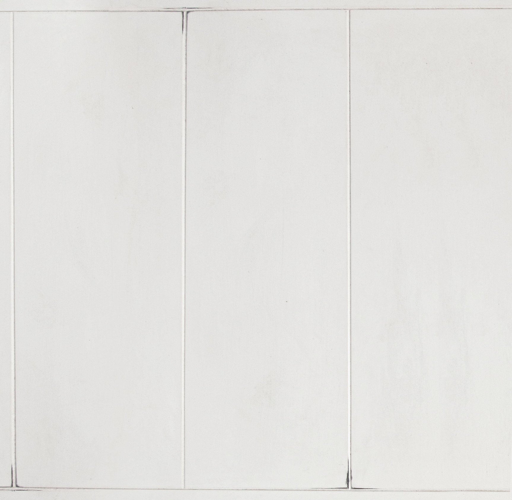 McKinney dresser mirror vintage white full length view on wall