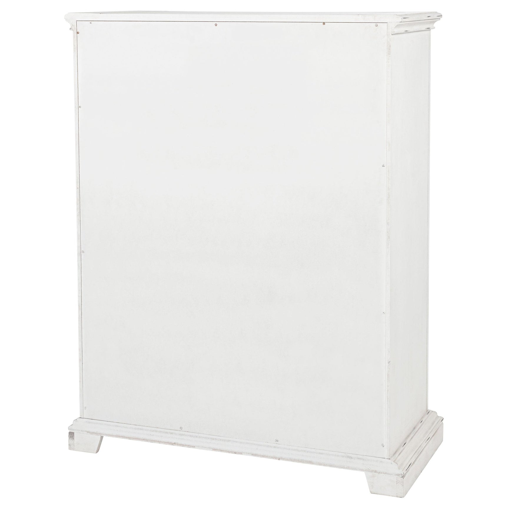 Five drawers closed, front view