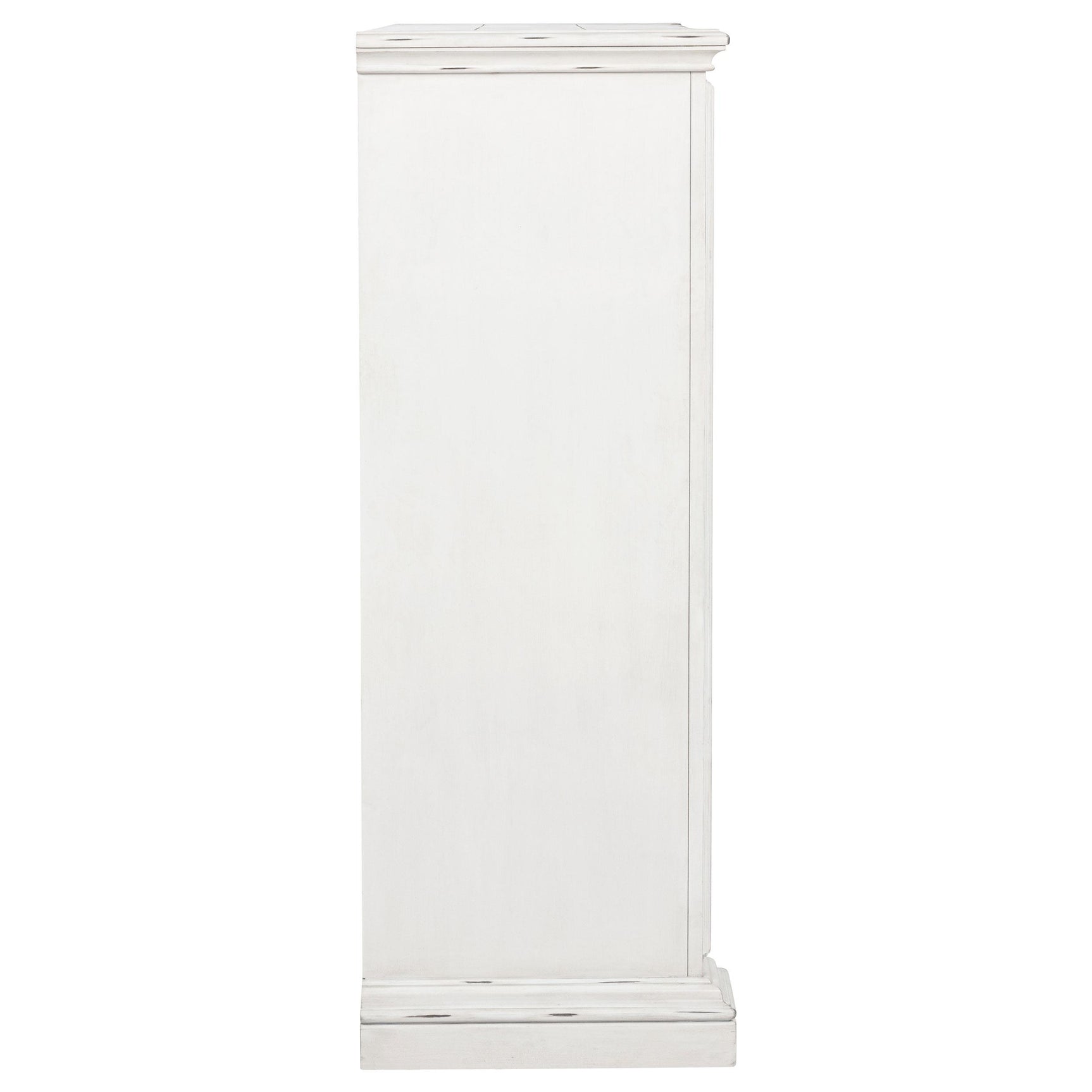 Chest back panel construction detail