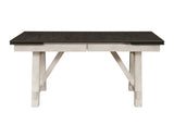 Table leaf extension mechanism detail