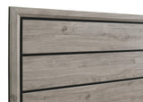Side view showing bed rail attachment