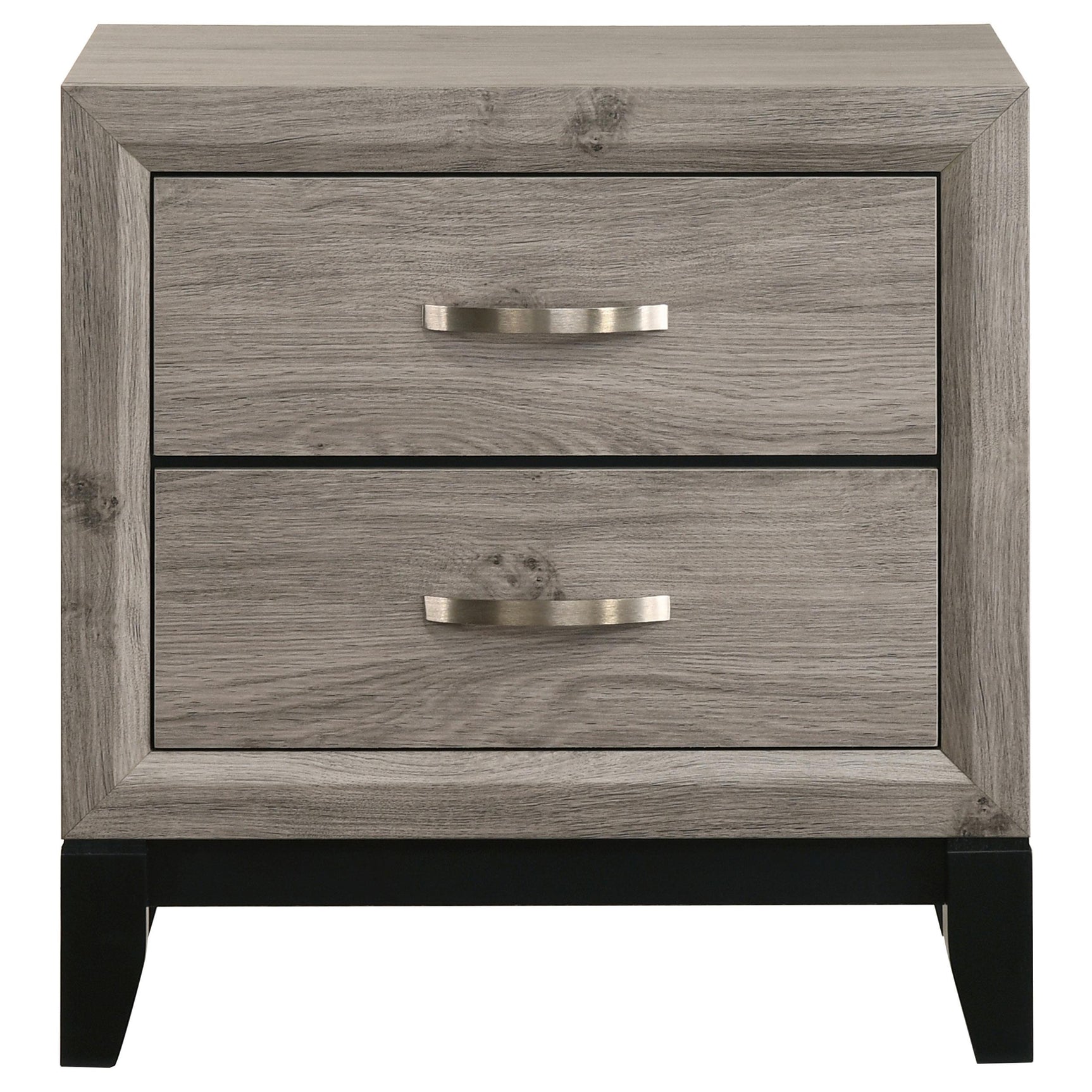 Top view of Watson 2-drawer nightstand surface