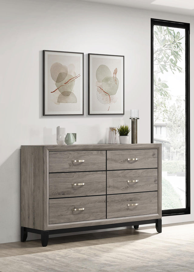 Watson dresser side angle light taupe