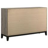 Leveler feet under dresser