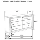 Plastic glide on drawer bottom