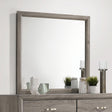 Watson Dresser Mirror Light Taupe side detail