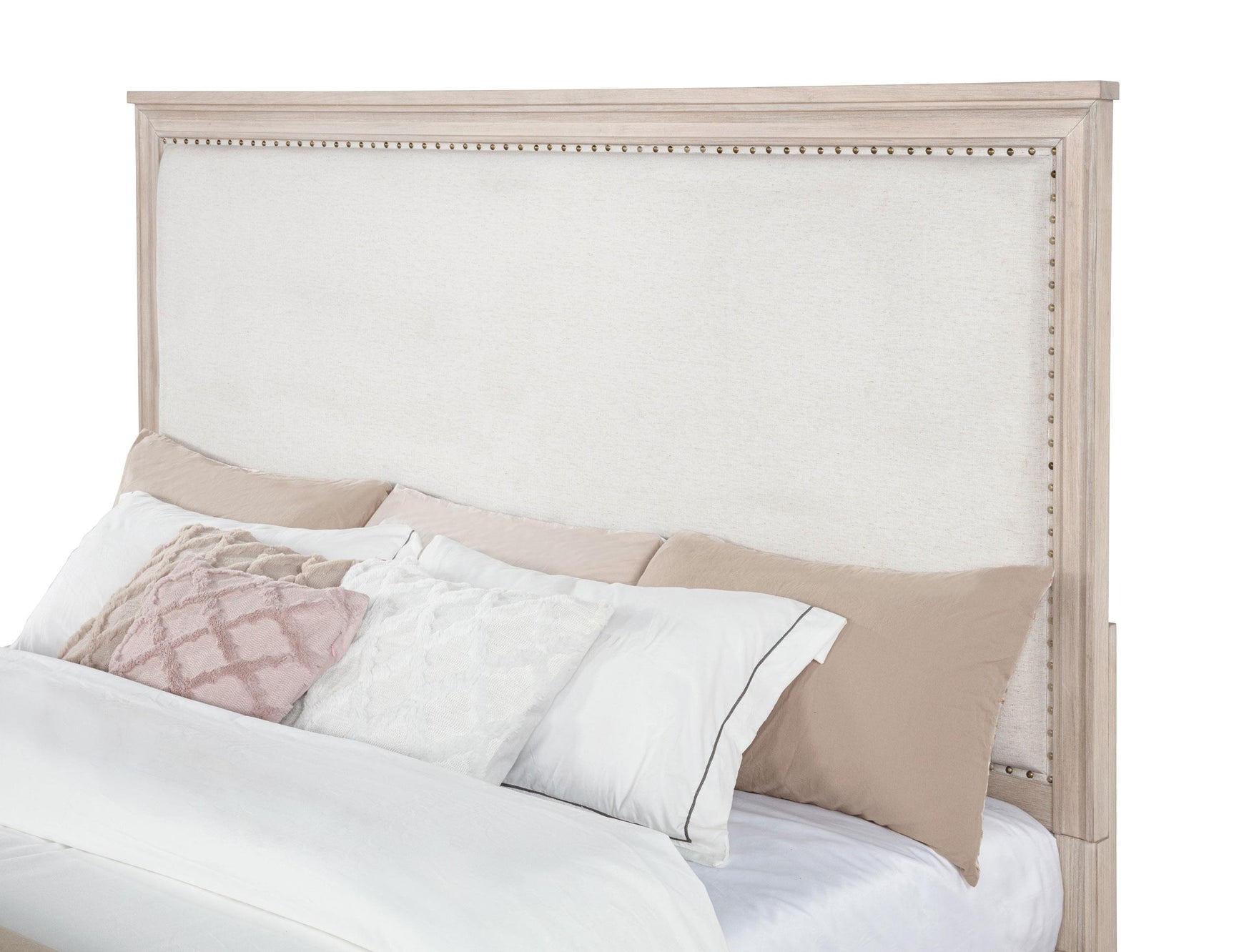 Pembroke 66-inch Eastern King Panel Bed Washed Oak