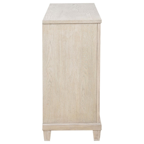 Top surface of Pembroke dresser