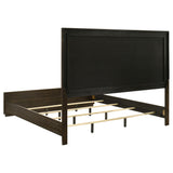 Full bed frame showing sturdy rubberwood support legs