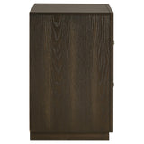 Back view of Atlas nightstand