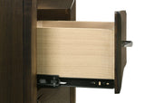 Nightstand corner detail