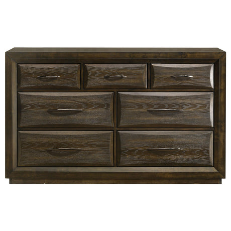 Atlas dresser side view showing thickness and finish
