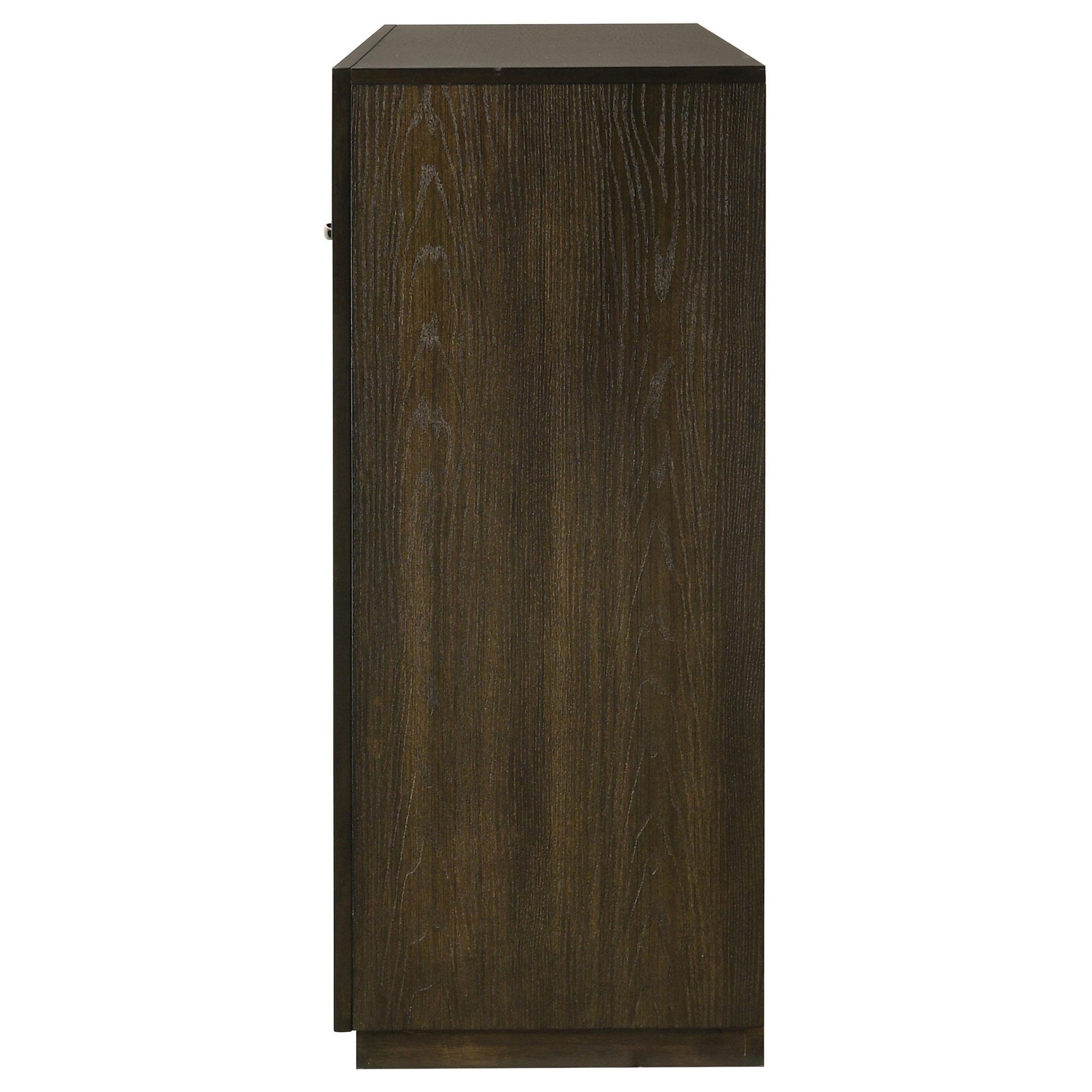 Back view of Atlas dresser cabinet