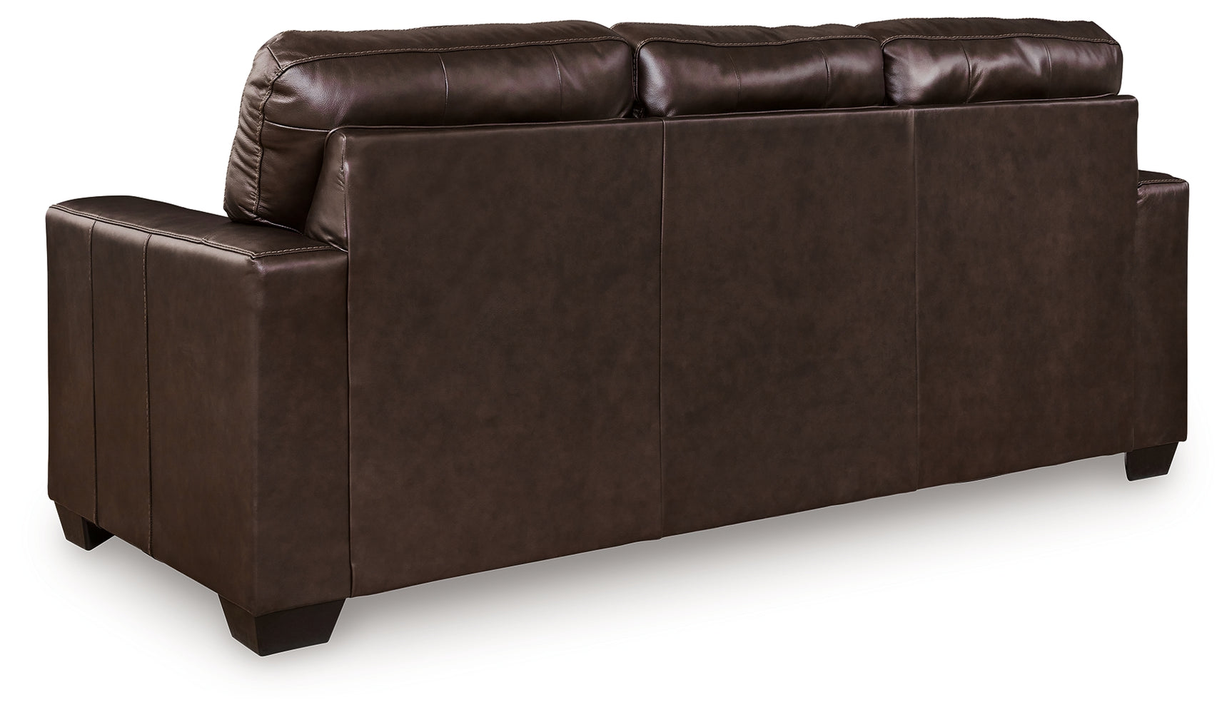 Detailed tufted stitching on Santorine sofa cushions