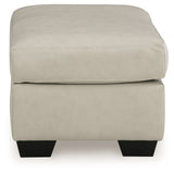 Santorine Ottoman close-up of seat and arm