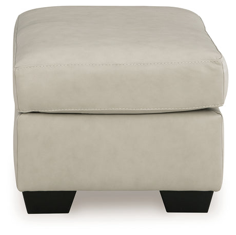 Santorine Ottoman close-up of seat and arm