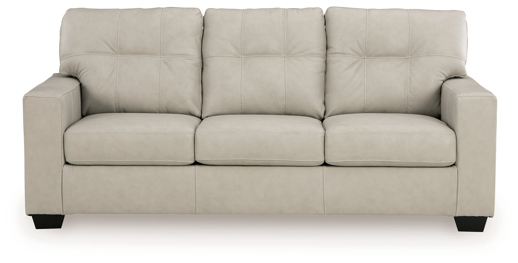 Santorine Bone Leather Queen Sofa Sleeper
