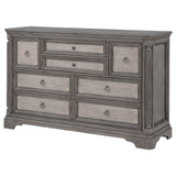 Cresswell 8-Drawer Bedroom Dresser Weathered Taupe — product image 4