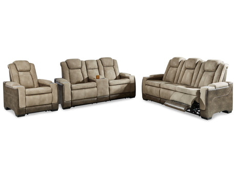 Next-Gen Sand DuraPella loveseat angled view