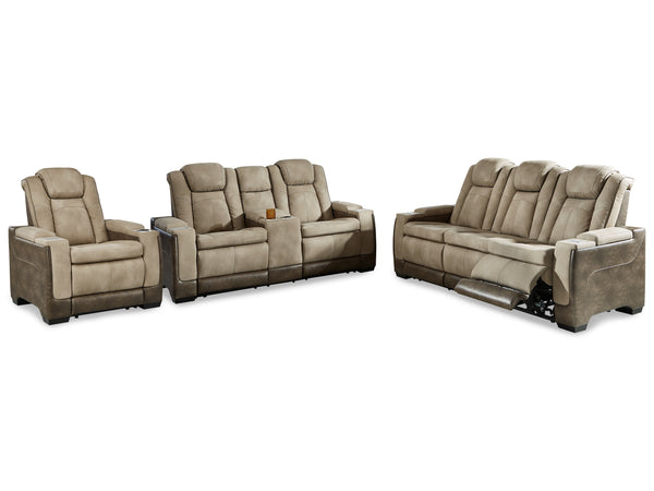 Next-Gen Sand DuraPella loveseat angled view