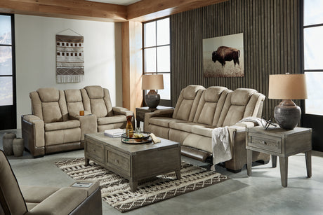 Next-Gen Sand DuraPella recliner side view
