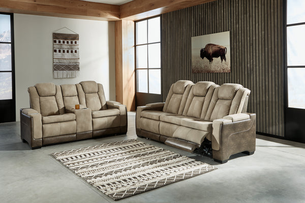 Close-up of Sand DuraPella upholstery texture