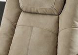 Detailed stitching on Sand DuraPella upholstery