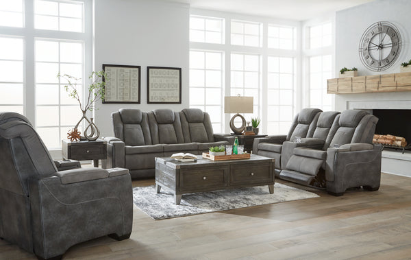 Sofa with extended footrest
