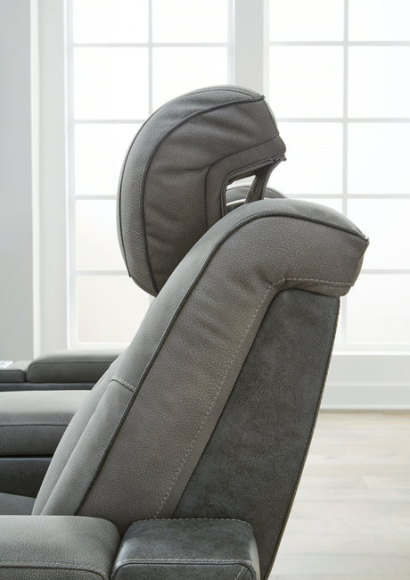 Storage compartment inside armrest