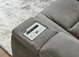 Power control button close-up