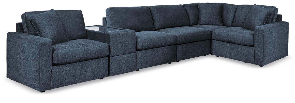 Modmax Ink 6-Piece Sectional with Ottoman — product image 3