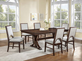 Hamil Dark Brown Dining Room Set view 3