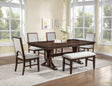 Hamil Dark Brown Dining Room Set from Decor Furniture