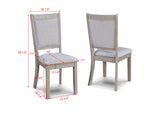 Another main view of Amara Drift Wood Round Dining Room Set