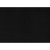 Black faux leather swatch for Lorenzi Full Platform Bed