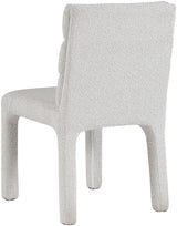 Kai Cream Boucle Fabric Dining Chair - Ella Furniture