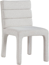 Kai Cream Boucle Fabric Dining Chair - Ella Furniture