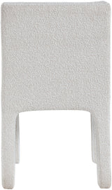 Kai Cream Boucle Fabric Dining Chair - Ella Furniture