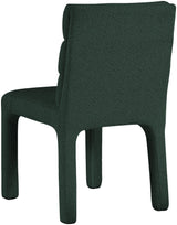 Kai Green Boucle Fabric Dining Chair - Ella Furniture