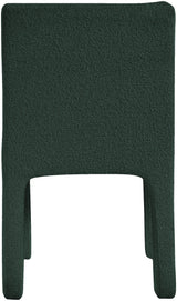 Kai Green Boucle Fabric Dining Chair - Ella Furniture