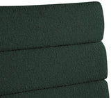 Kai Green Boucle Fabric Dining Chair - Ella Furniture