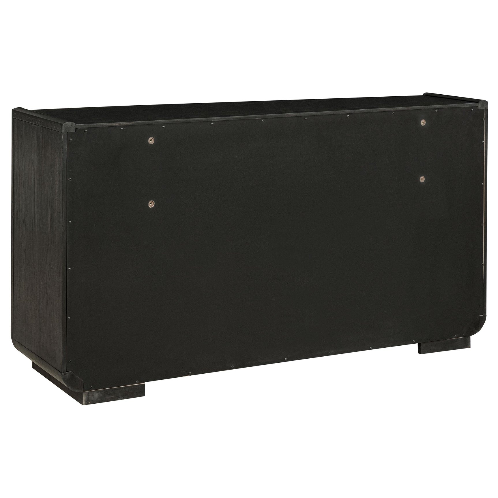 Dresser drawers partially opened illustrating storage space