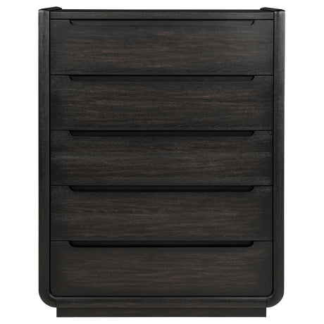 Leandro bedroom chest side angle