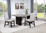 Sebastian Black Gray Dining Room Set view 2