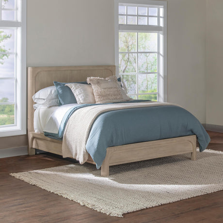 Solano Queen Panel Bed headboard detail