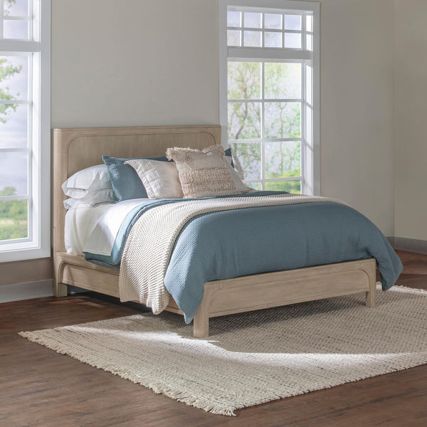Solano Queen Panel Bed headboard detail