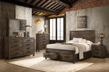 Woodmont 2-Drawer Nightstand Rustic Golden Brown - Ella Furniture